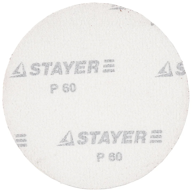 Шлифовальный круг Stayer 35453-125-060 (125 мм, P60, без отверстий) в Кинешме