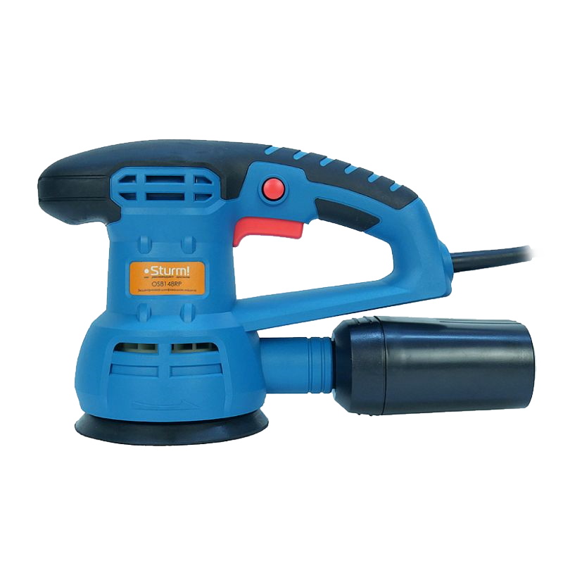 Эксцентриковая шлифмашина Sturm PROFI OS8148RP, 480Вт, d=125мм, рег.обор, 5000-13000об/мин, кабель 4м