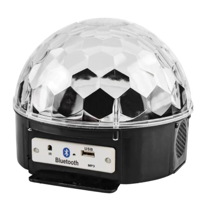 Лампа светодиодная Neon-Night "Диско-шар" 601-257 401727, 6Вт 6LED RGB 230В IP20 с пультом ДУ и Bluetooth в Иваново