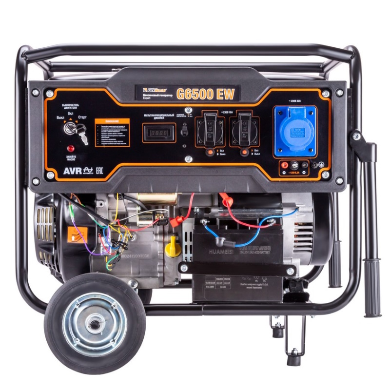 Бензиновый генератор FoxWeld Expert G6500 EW, 7908