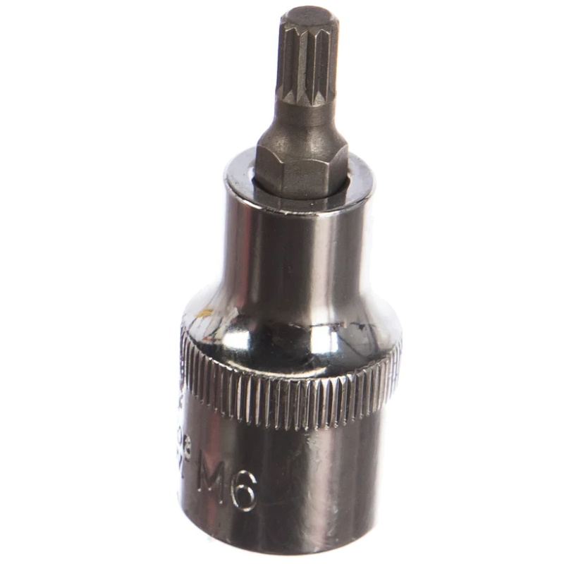 Насадка торцевая Ombra 120706 055722, 1/2"DR с вставкой-битой SPLINE, M6 во Владимире