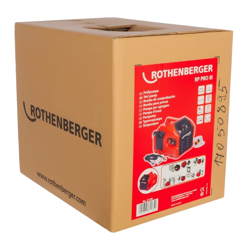 Электрический опрессовочный насос Rothenberger RP Pro III 61185 в Череповце