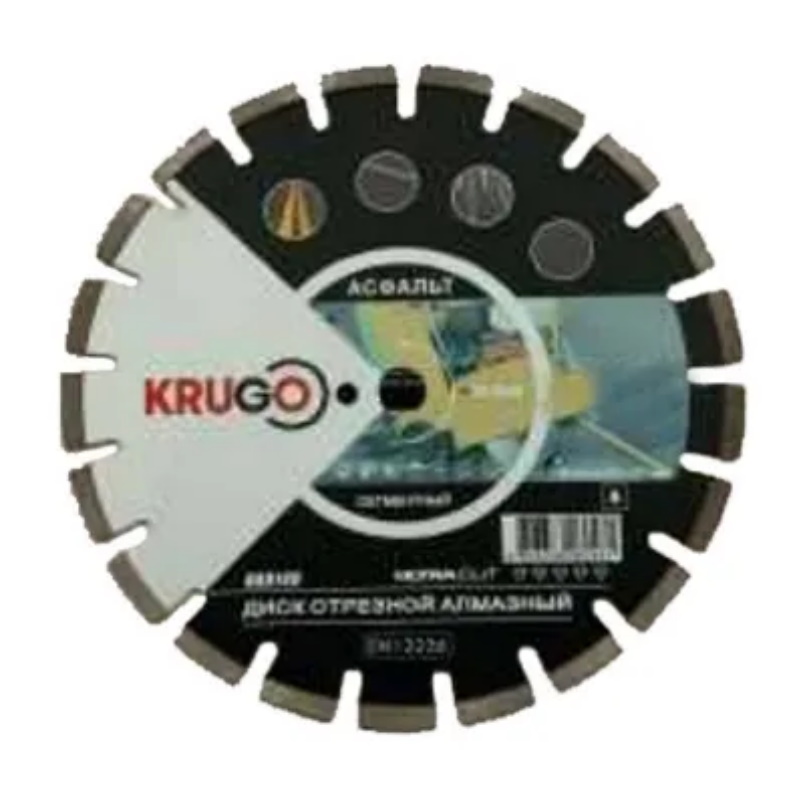 Диск алмазный для бетона Krugo BCB14B, 350x25.4x40x3.2x12mm в Рыбинске