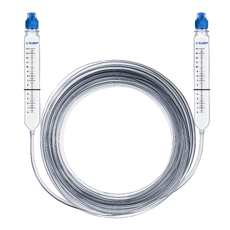 Гидроуровень Зубр Профессионал 3482-08-15, 15м, d 10мм