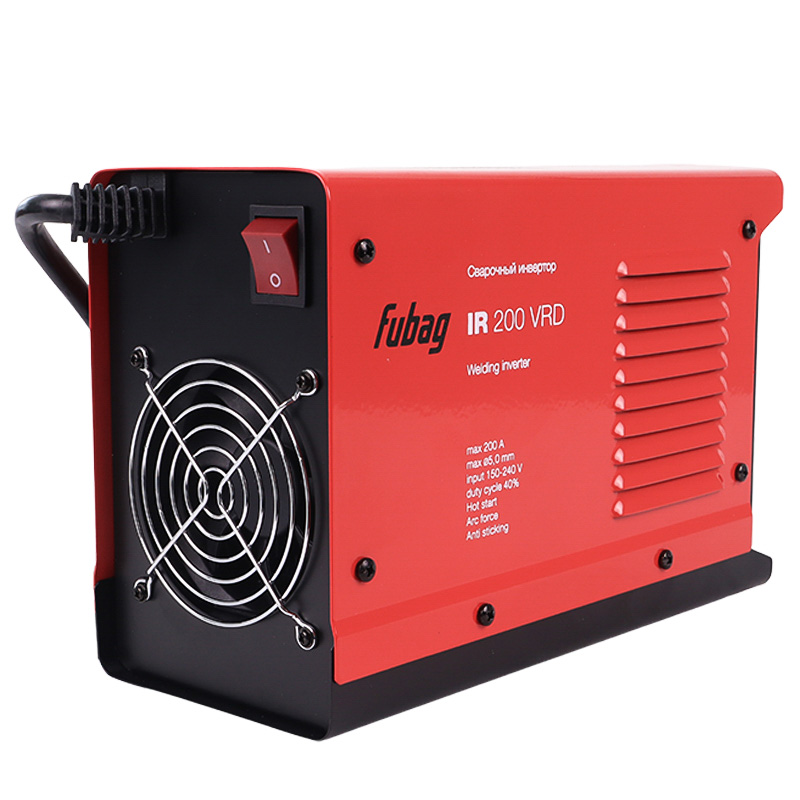 Сварочный инвертор Fubag IR 200 VRD 38900 диаметр электрода 5мм