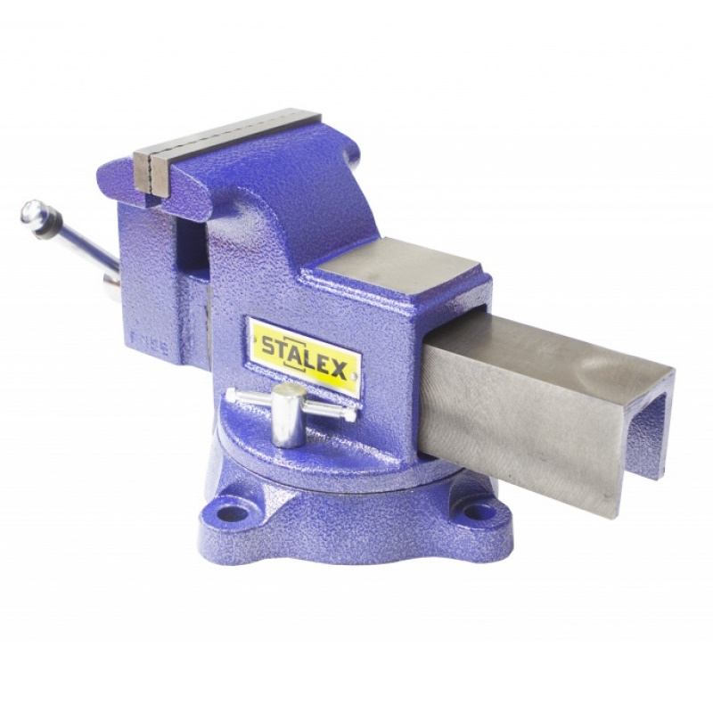 Тиски слесарные Stalex "Гризли" M50, 125 х 125 мм., 360°, 12,5 кг