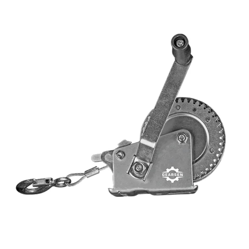 Лебедка ручная барабанная Gearsen GFDK 0520 FD-500 АБ-00011291, 544кг, канат 20м в Угличе