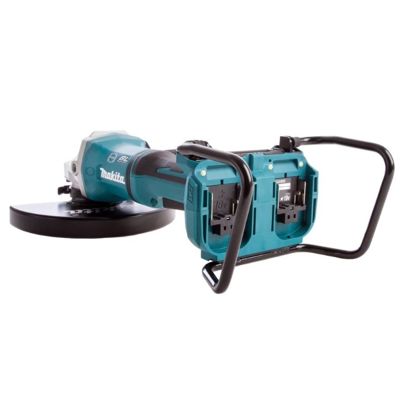 Угловая шлифмашина (болгарка) аккумуляторная Makita DGA900Z LXT BL, 230 мм, 2х18 В, без АКБ и ЗУ, плавный пуск в Туле
