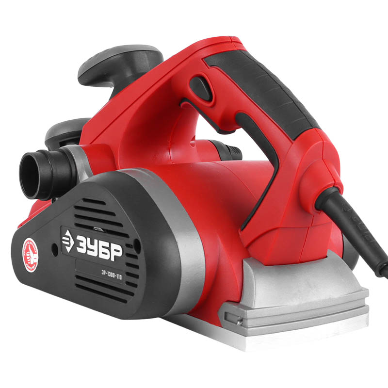 Электрорубанок Зубр ЗР-1300-110 (выборка четверти 15 мм, возможность подключения к пылесосу)