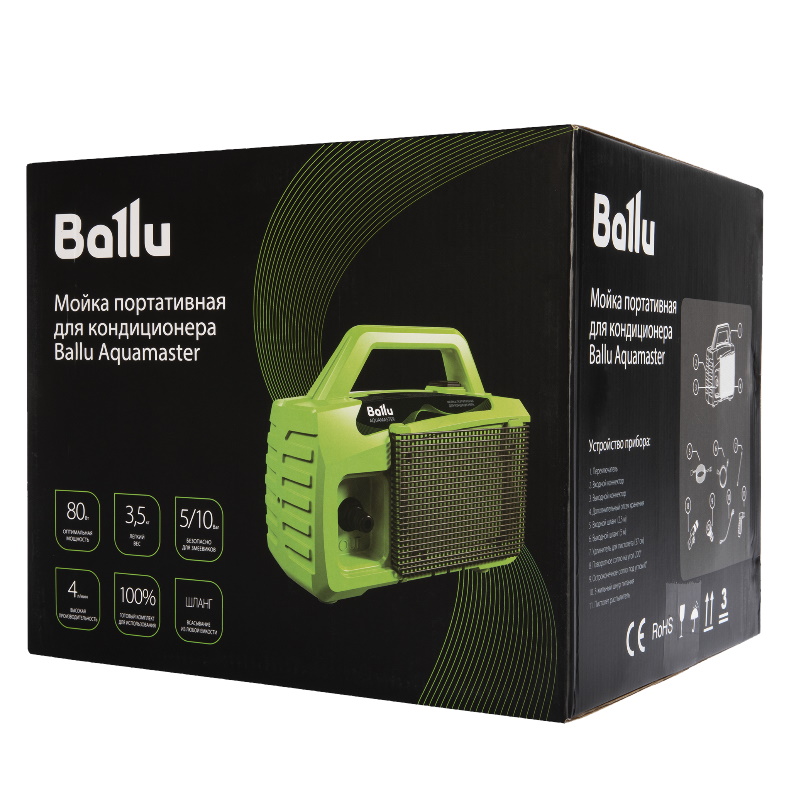 Мойка портативная для кондиционера Ballu Aquamaster НС-1610776