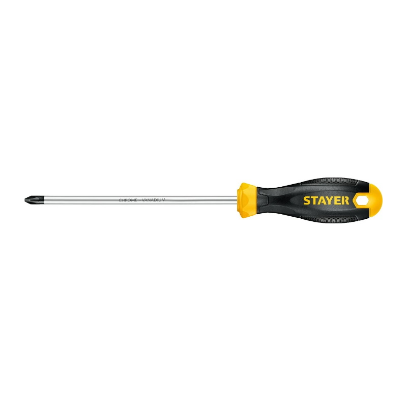 Отвертка крестовая Stayer HERCULES 2511-2-10 PZ2*100мм  в Вологде