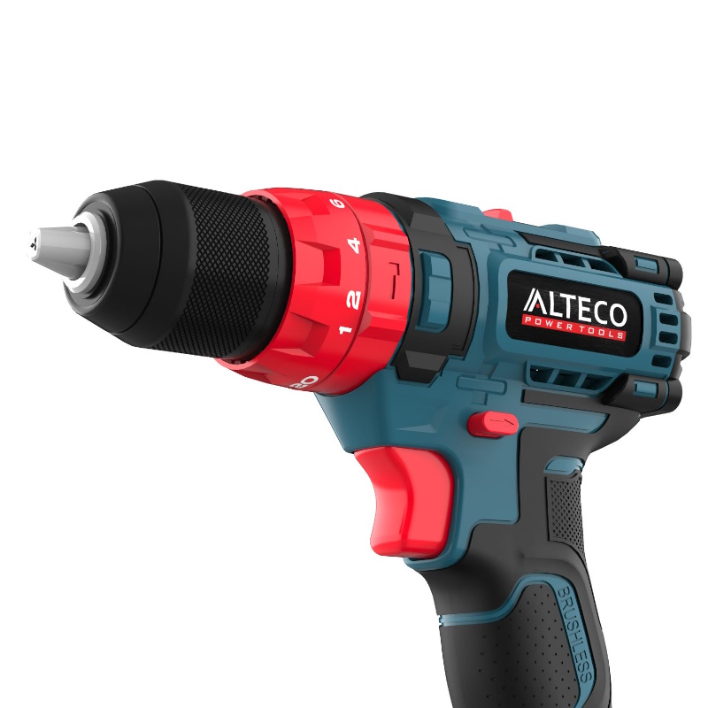 Бесщеточная аккумуляторная ударная дрель шуруповёрт Alteco CID 21-45 BL 71409