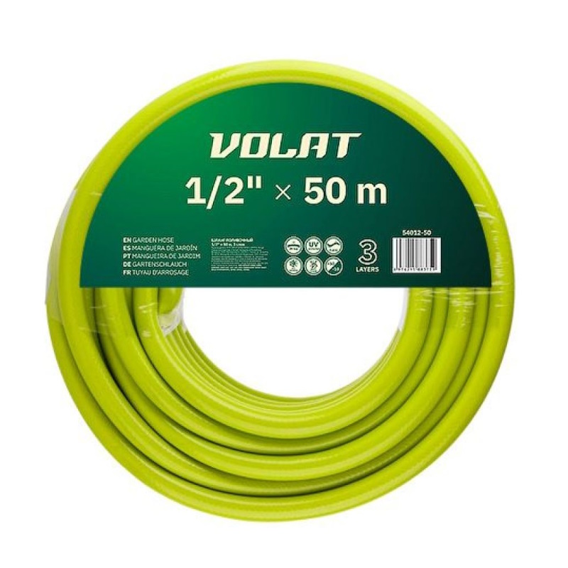 Шланг поливочный Волат 54012-50 12 50 м 1514₽