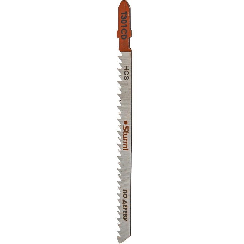 Пилки для лобзика по дереву Sturm T301CD 5250601, 2 шт, 115х90мм, шаг зуба 3мм, чистый прямой рез, HCS в Александрове