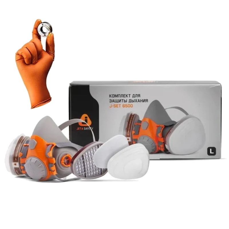 Комплект для защиты дыхания Jeta Safety J-SET 6500 6500К-L, размер L в Твери
