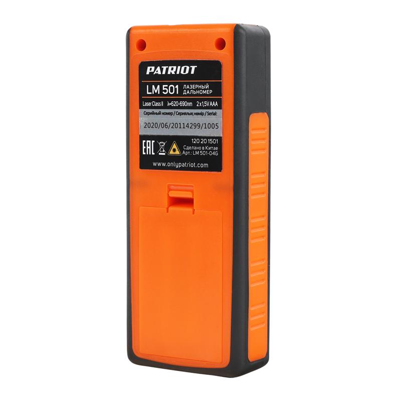 Лазерный дальномер Patriot LM 501 120201501 в Твери
