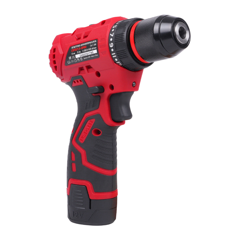 Дрель аккумуляторная Number One CDI 12/1,5-SPRO б/щет. (12V/1,5A*h, 35H*m, 10 мм метал. патрон, 500-1650 об./мин., кейс) в Иваново