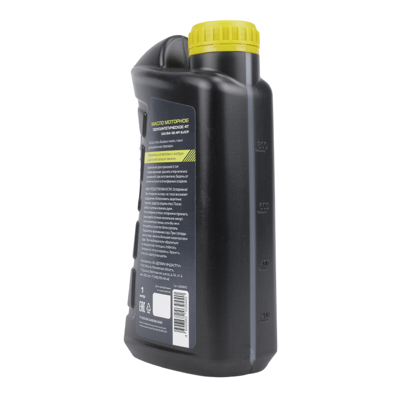 Масло моторное 4-х тактное полусинтетическое Snirrex SAE 5W-30 API SJ CF, 1 литр в Угличе