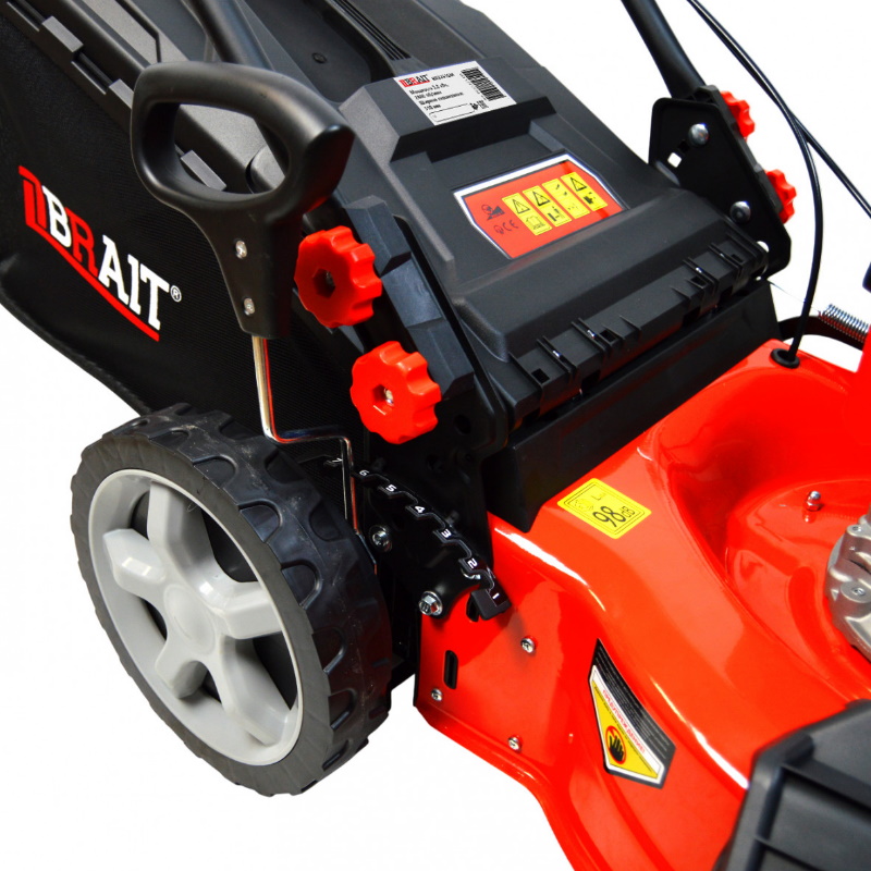 Газонокосилка бензиновая Brait BR3251SM, 4,3 л.с., ширина скашивания 51 см, самоходная, 06.03.023.100 в Муроме