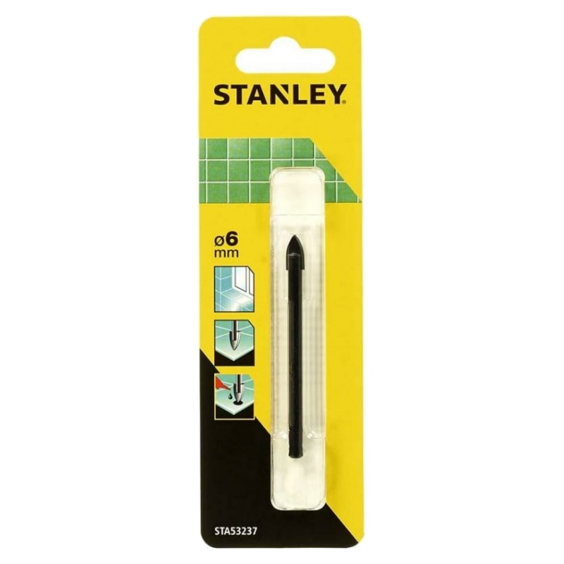 Сверло по стеклу, плитке Stanley STA53237-QZ, 6x58 мм во Владимире