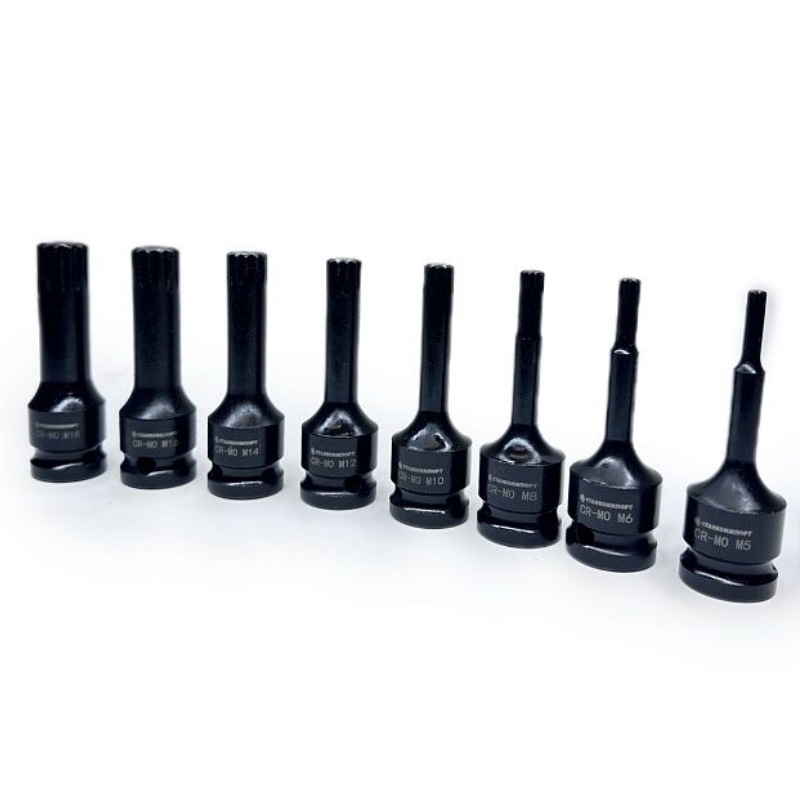 Набор ударных головок Stanko CS122489, XZN, 1/2" (8 предметов) в Кинешме