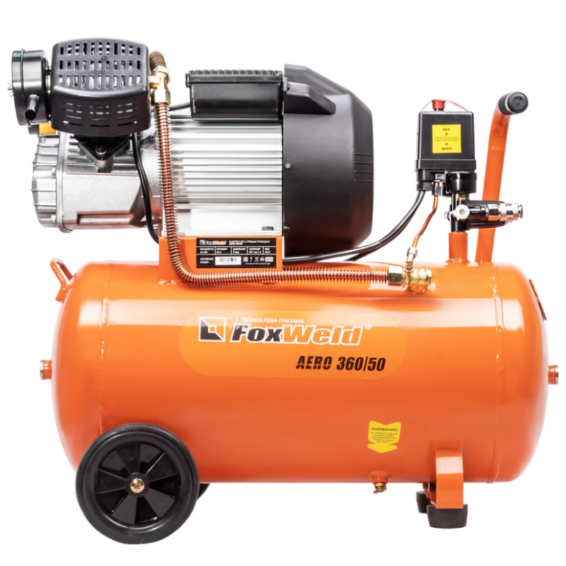 Компрессор масляный коаксиальный FoxWeld AERO 360/50 5072 в Ярославле