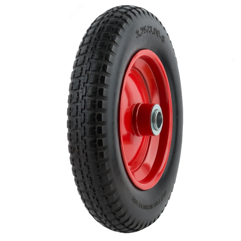 Колесо запасное полиуретановое Fit PU 325-8 77633 360х65 мм для тачек 77615 77617 77619 77629 2582₽