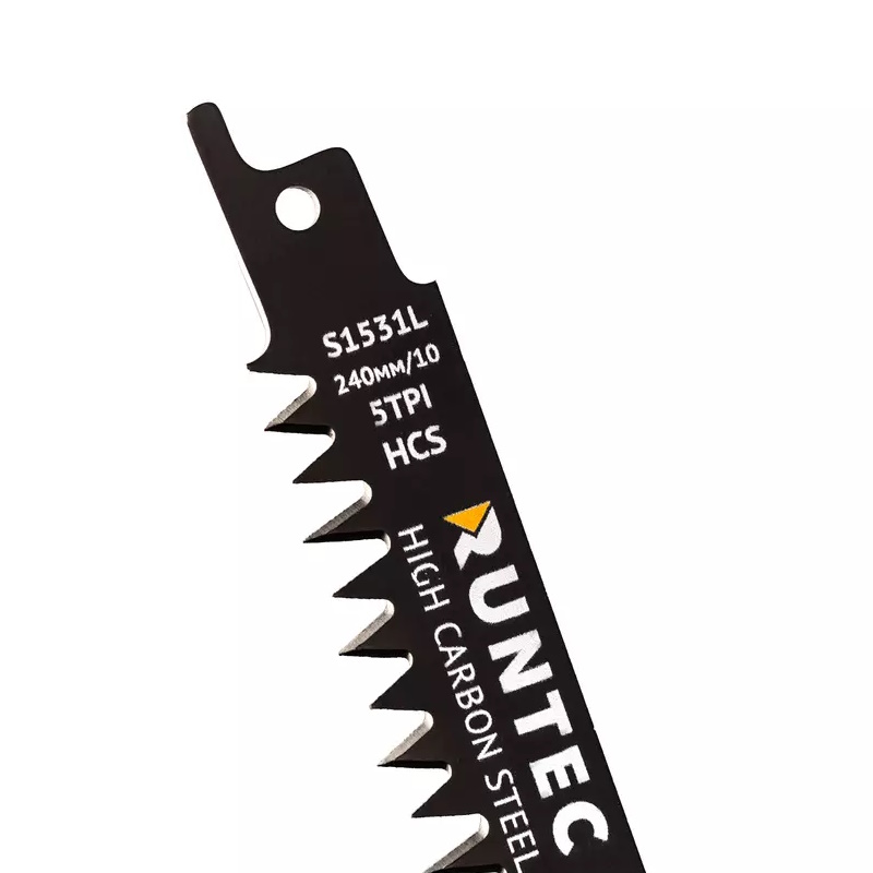 Полотно для сабельной пилы по дереву Runtec S 1531 L RT-S1531L, HCS, 240 мм, 5 шт в Кинешме