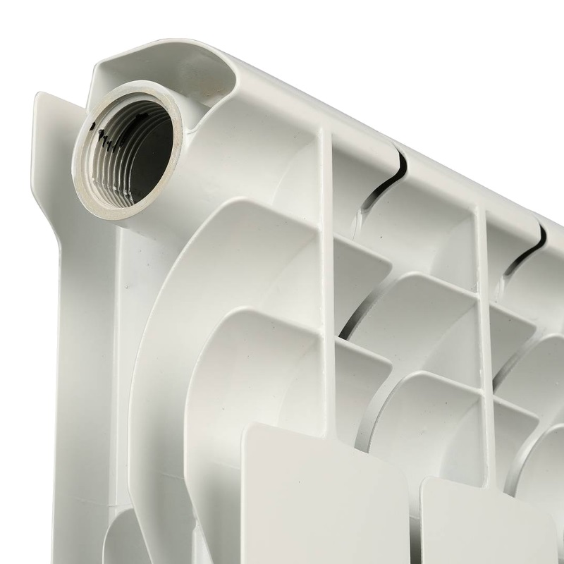 Радиатор биметаллический Rommer Profi BM 500 BI500-80-80-150 RBM-1210-050008, 8 секций (RAL9016) в Александрове