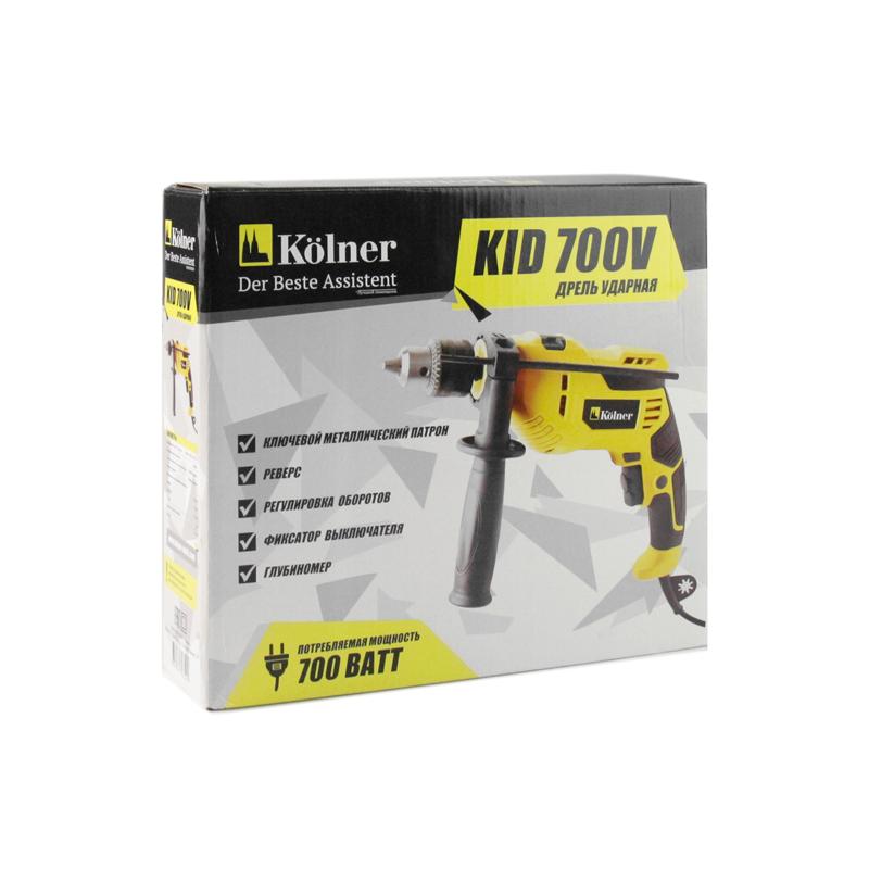 Дрель ударная Kolner KID 700V 700 Вт