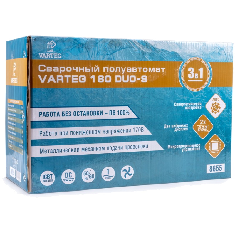 Сварочный полуавтомат Varteg 180 DUO-S 8655 в Ярославле