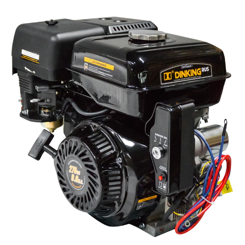 Двигатель Dinking DK177FE-C (3A) ДВИ087, 9 лс, электростартер, датчик масла, катушка