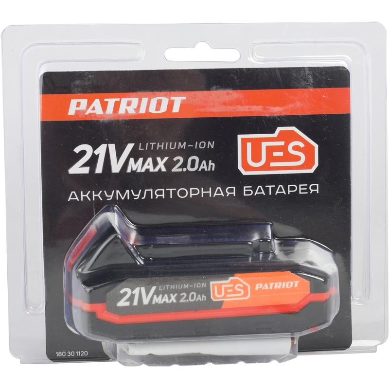 Аккумулятор Patriot BR 21V(Max) PRO UES (вид Li-Ion, 2Ач) в Костроме