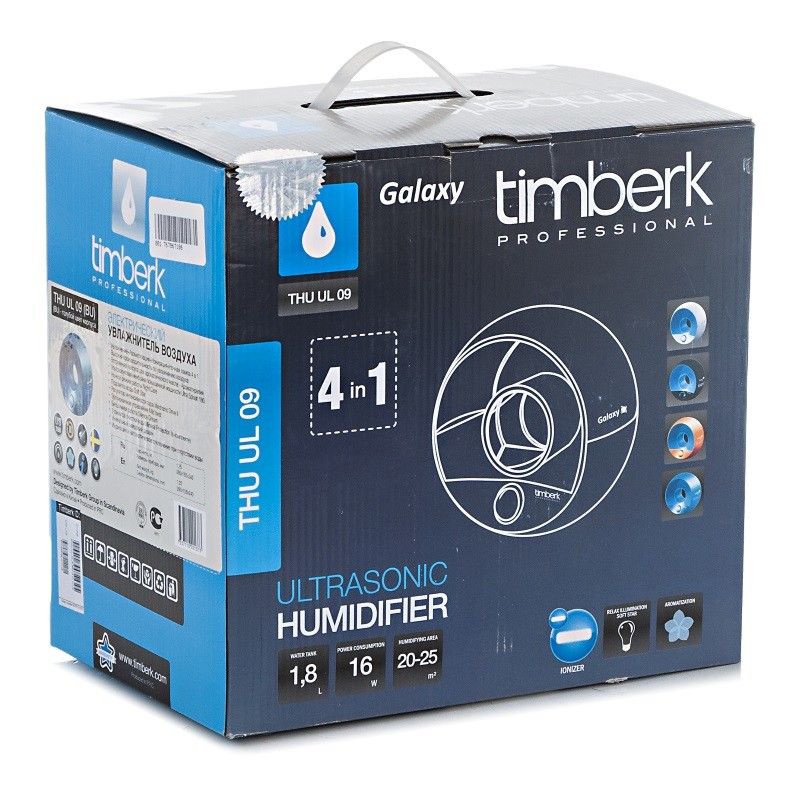 Круглый ультразвуковой увлажнитель воздуха Timberk THU UL 09 W в Коврове