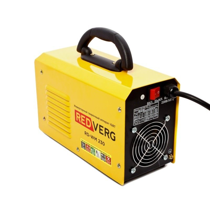 Инверторный сварочный аппарат Redverg RD-WM 230, вес 5,9кг в Кинешме