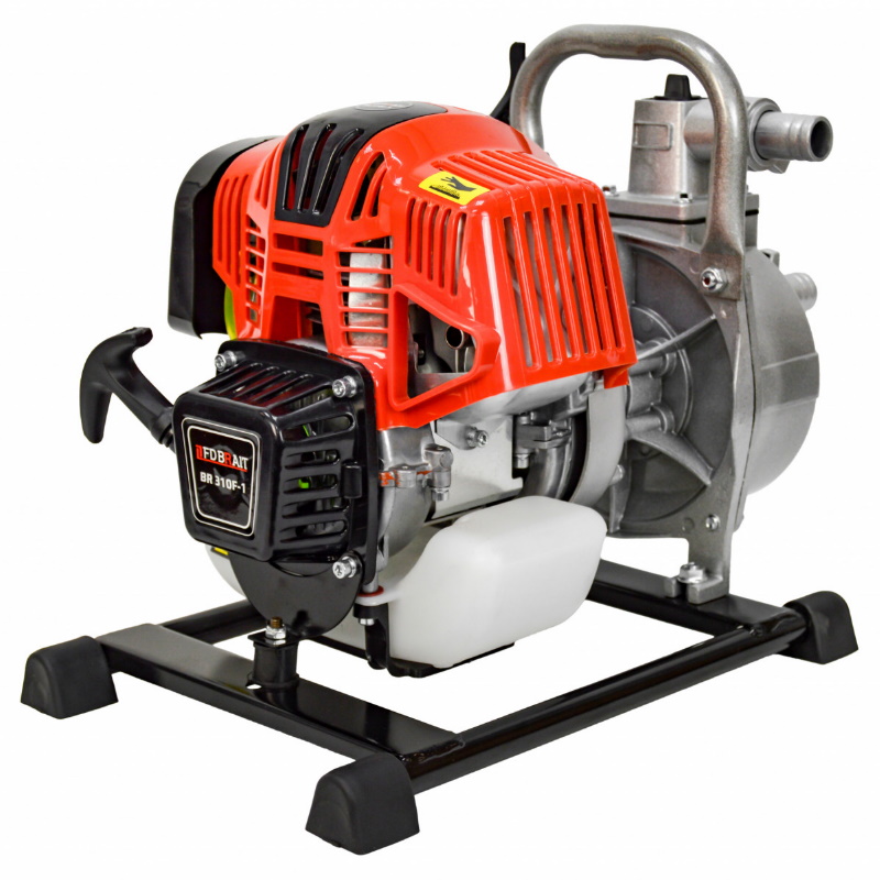 Мотопомпа бензиновая Brait BR310F-1 15.01.021.019, 0,9кВт., произ-ть 8м³/ч., 1 дюйм, высота подъема 30м в Угличе
