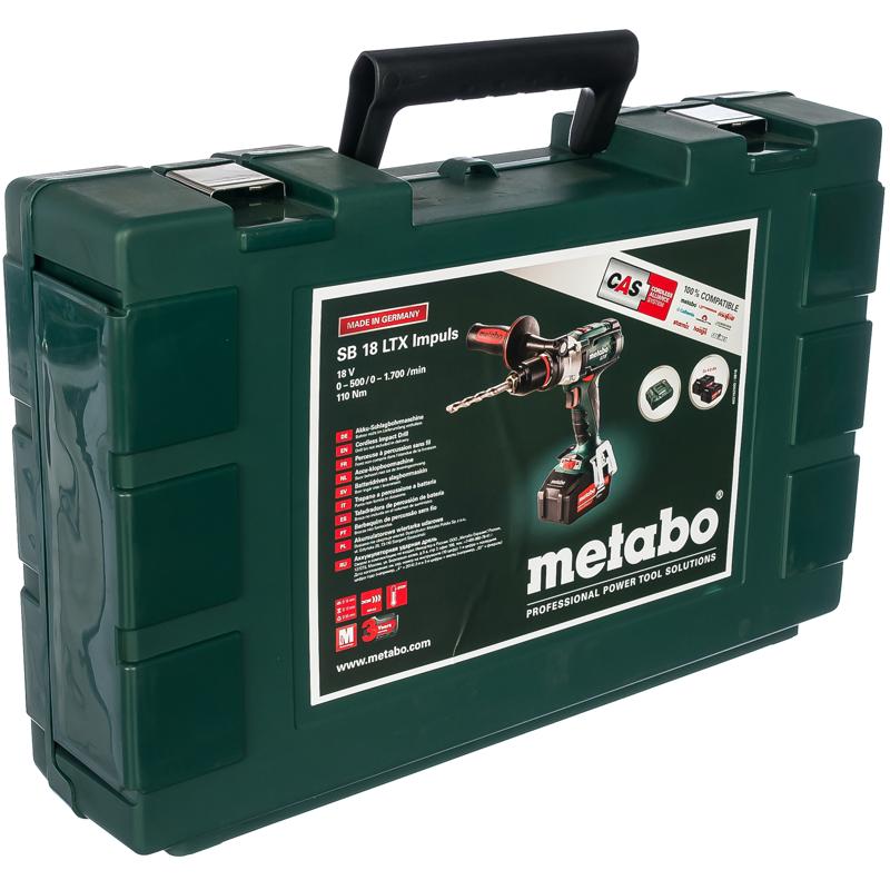 Аккумуляторная ударная дрель-шурповерт Metabo SB 18 LTX Impuls 602192500 в Иваново