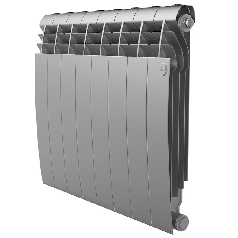 Радиатор Royal Thermo BiLiner 500 Silver Satin НС-1176319, 8 секций в Твери