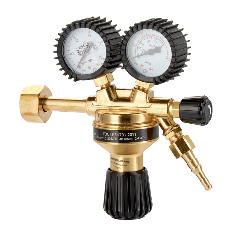 Регулятор расхода газа универсальный Сварог ТECH CONTROL UNI ARCO2 ArR-128 00000098001 манометры с поверкой 4055₽