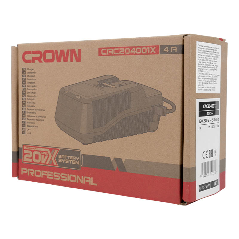 Энергокомплект Crown 4, АКБ 4Ач, ЗУ 4А, сумка в Туле