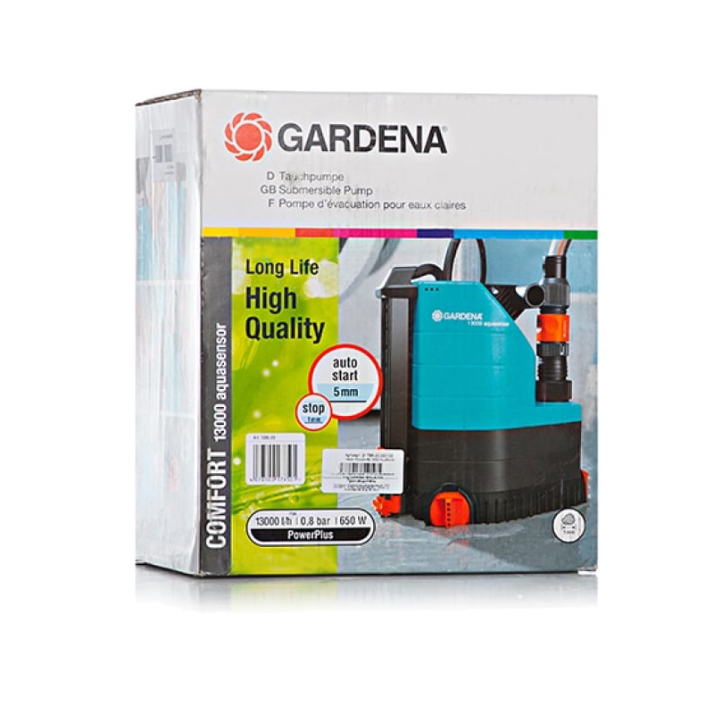 Насос дренажный для чистой воды Gardena 13000 Aquasensor Comfort  в Муроме