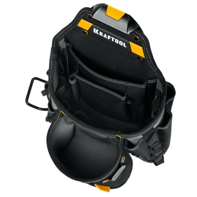 Пояс монтажника Kraftool KBS-5 38760-5, в комплекте: пояс монтажника, подтяжки и 3 сумки в Череповце