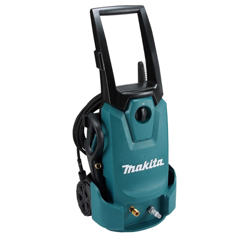 Мойка высокого давления Makita HW1200, 120 бар, 1,8 кВт, 420 л/ч, шланг 10 м, стальная помпа, функция самовсасывания в Иваново