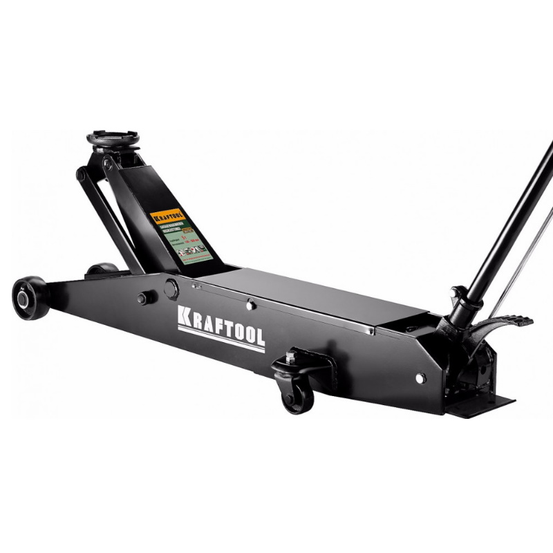 Домкрат гидравлический подкатной Kraftool "High-Lift" 43455-5, удлиненный, 5т, 150-560мм в Александрове