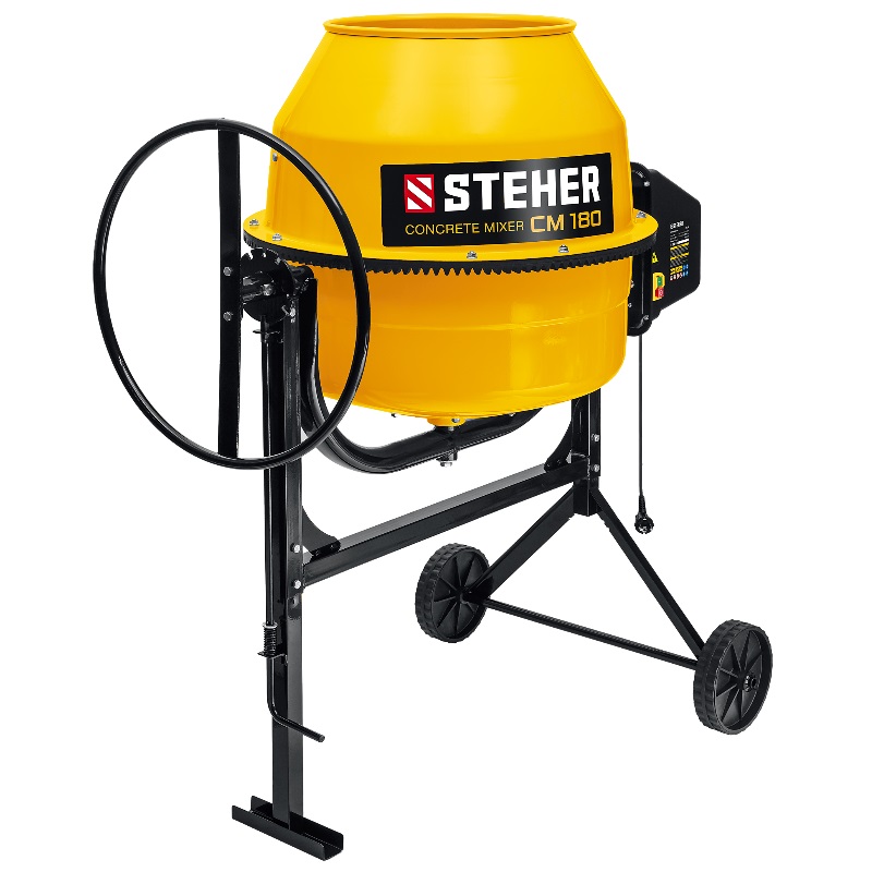 Бетоносмеситель Steher CM-180 с полиамидным венцом, 180 л, 700 Вт в Иваново