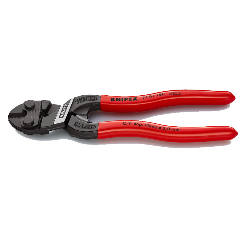 Болторез компактный Knipex CoBolt S KN-7101160 160 мм обливные ручки 7775₽