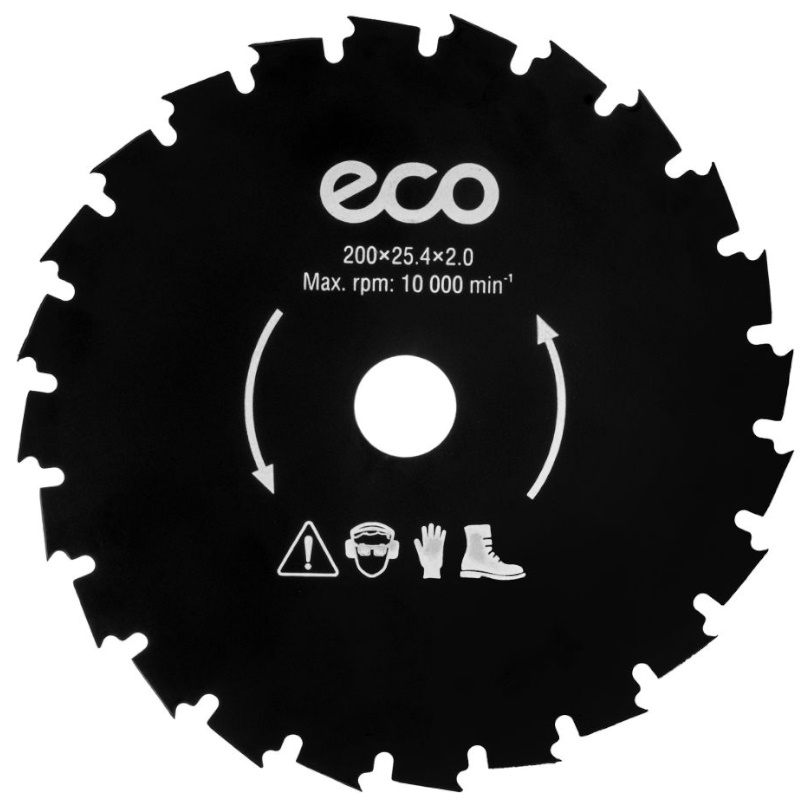 Нож для мотокосы Eco GTP-24T 24 зуб 200х20х254 мм 468₽