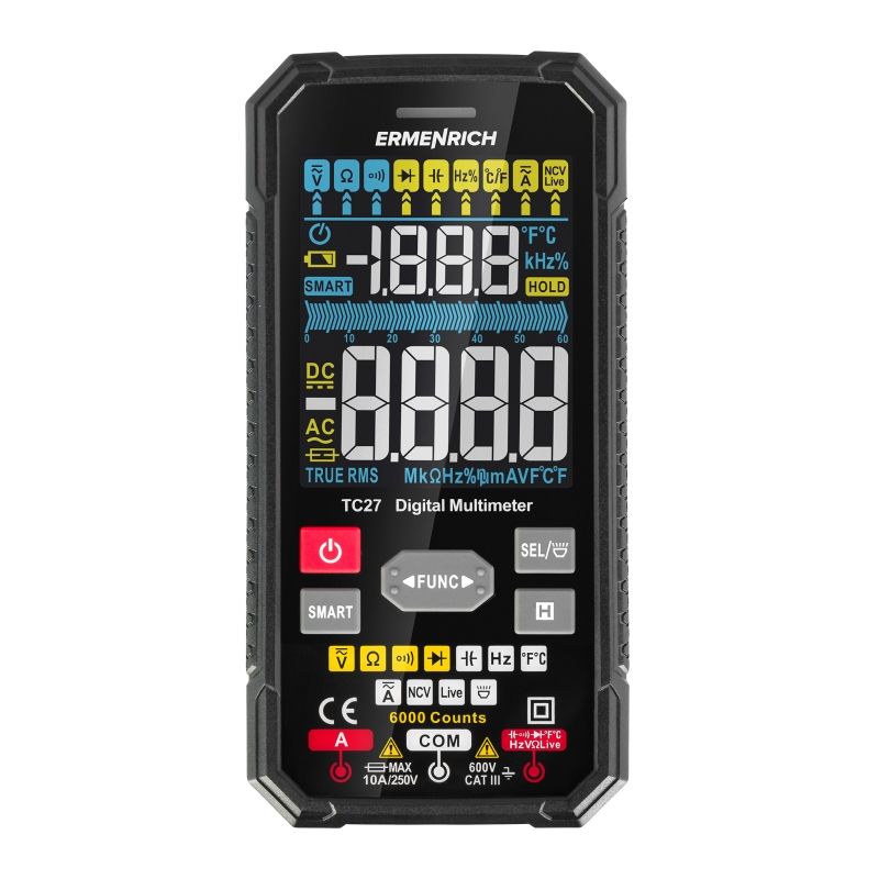 Цифровой мультиметр Ermenrich Zing TC27 82988 в Костроме