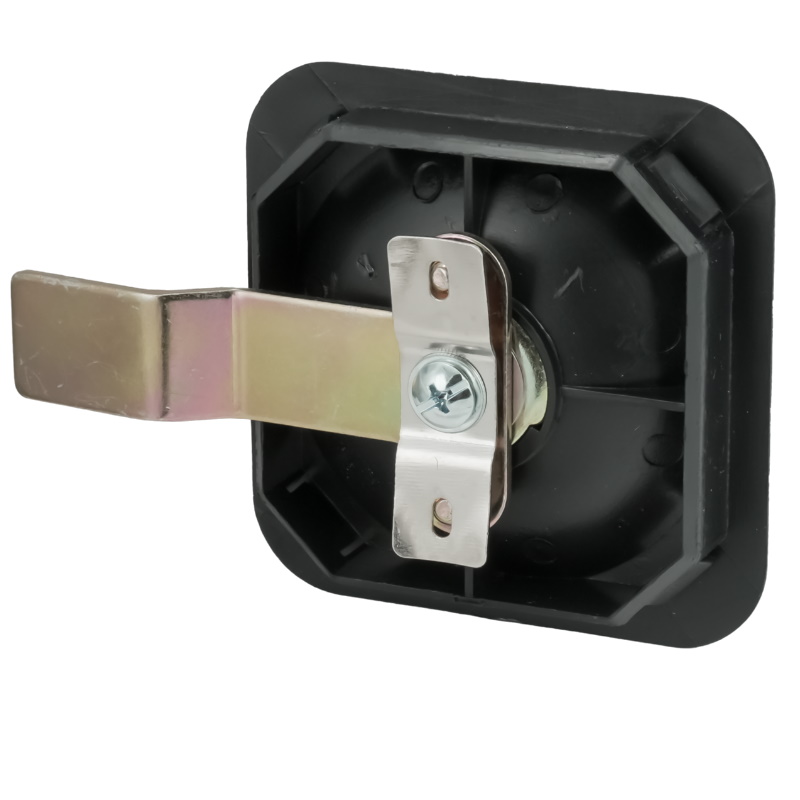 Замок ригельный Locks 053 (0243), F90, ручка хром, изогнут  в Угличе
