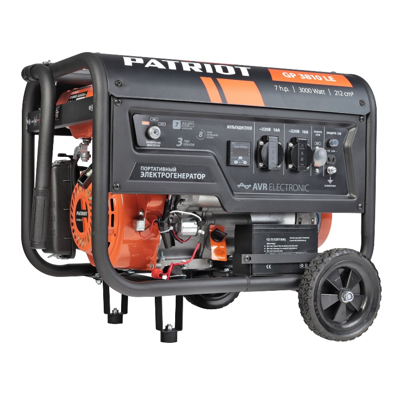 Бензиновый генератор Patriot GP 3810LE в Костроме